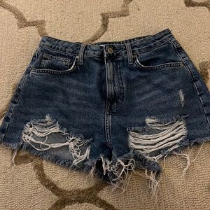 Dark Blue jean shorts